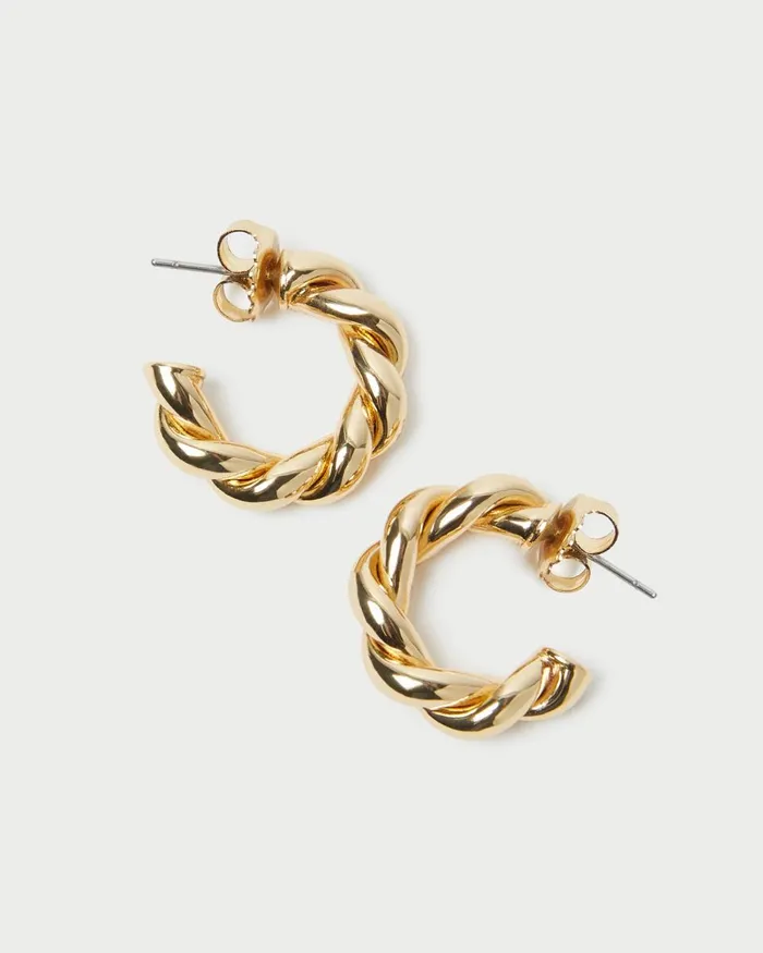 Women Jewelry Loeffler Randall Atlas Gold Twisted Hoop Earrings L Jewelry L Accessories Women Jewelry Loeffler Randall Atlas Gold Twisted Hoop Earrings L Jewelry L Accessories