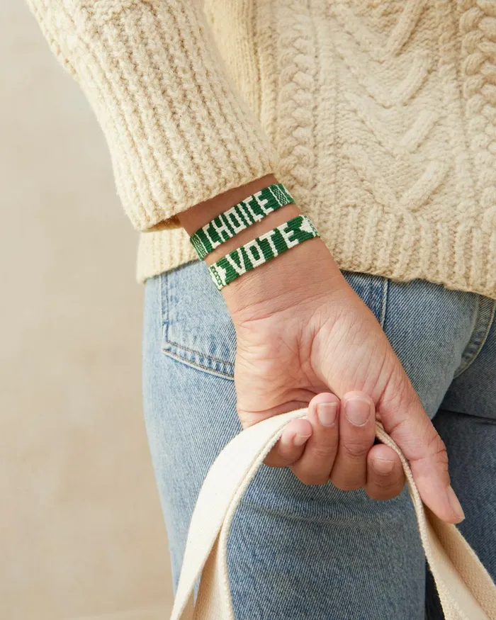 Women Jewelry Loeffler Randall Deep Green VoteChoice Bracelets Women Jewelry Loeffler Randall Deep Green VoteChoice Bracelets