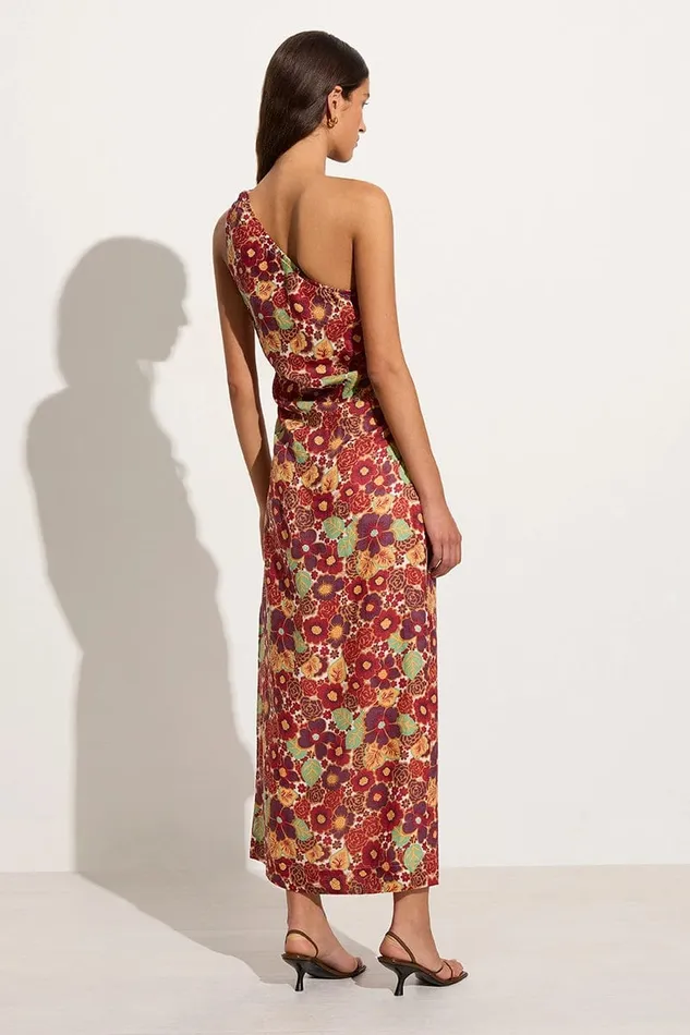Women Jomana Midi Dress La Mira Floral Ruby 8211 Final Sale Faithfull The Brand Dresses Women Jomana Midi Dress La Mira Floral Ruby 8211 Final Sale Faithfull The Brand Dresses