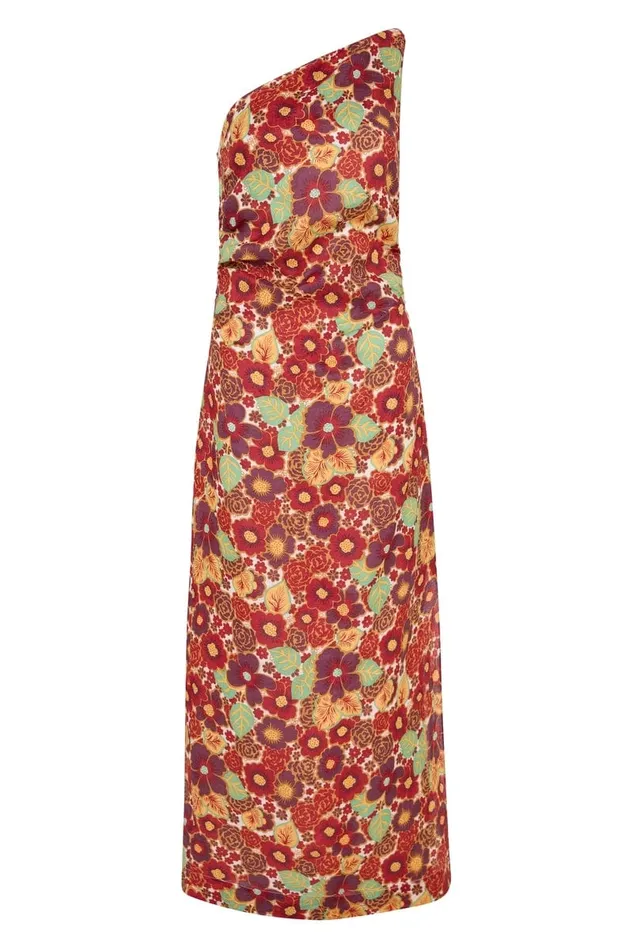 Women Jomana Midi Dress La Mira Floral Ruby 8211 Final Sale Faithfull The Brand Dresses Women Jomana Midi Dress La Mira Floral Ruby 8211 Final Sale Faithfull The Brand Dresses