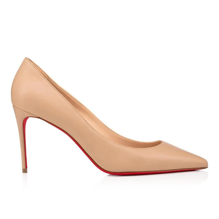 Women Kate 85 Mm Pumps 8211 Nappa Leather 8211 Nude 1 Nude Christian Louboutin Pumps