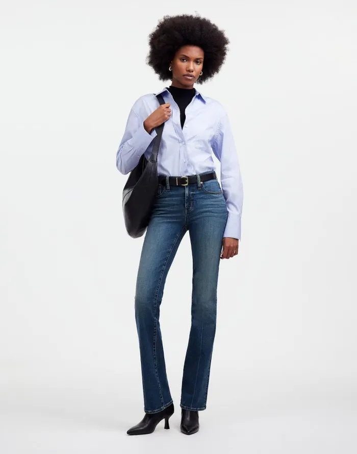 Women Kick Out FullLength Jeans Devito Wash Madewell Jeans