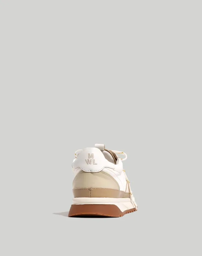 Women Kickoff Trainer Sneakers Antique Cream Multi Madewell Sneakers
