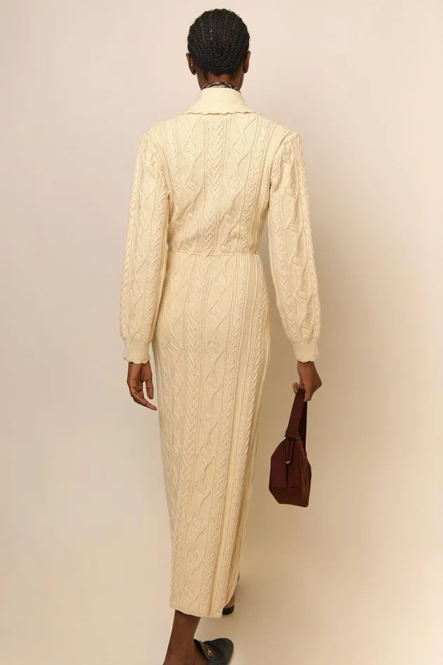 Women Knitwear RIXO Lexie Cream Women Knitwear RIXO Lexie Cream