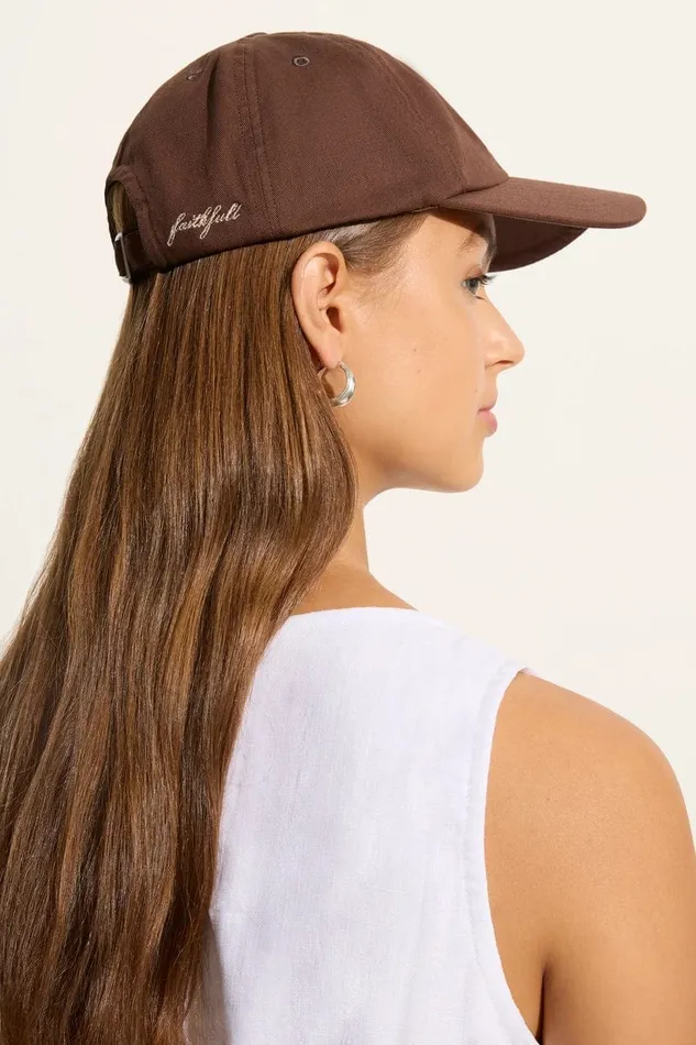 Women L039Oasis Souvenir Cap Cocoa Exclusive 8211 Final Sale Faithfull The Brand Accessories Women L039Oasis Souvenir Cap Cocoa Exclusive 8211 Final Sale Faithfull The Brand Accessories