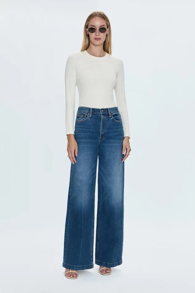 Women Lana High Rise Ultra Wide Jean 8211 Cider Pistola Denim Denim
