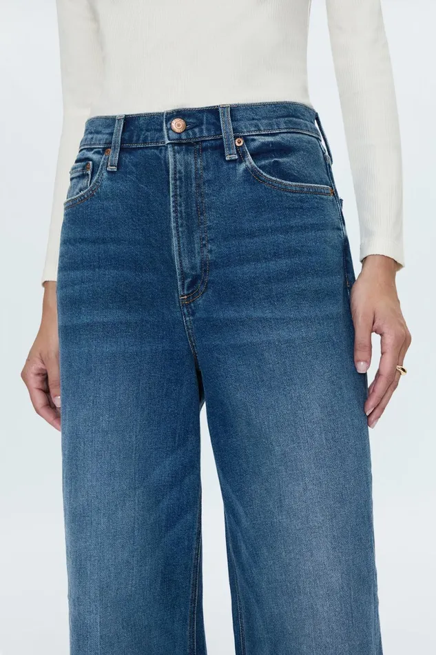 Women Lana High Rise Ultra Wide Jean 8211 Cider Pistola Denim Denim