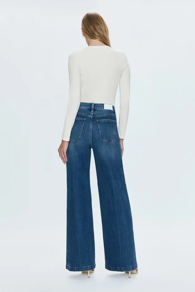 Women Lana High Rise Ultra Wide Jean 8211 Cider Pistola Denim Denim