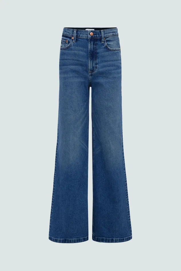 Women Lana High Rise Ultra Wide Jean 8211 Cider Pistola Denim Denim