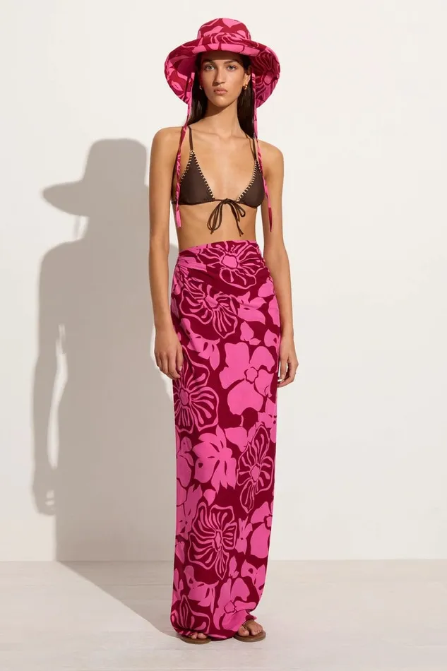 Women Le Bas Sun Hat Mica Floral Pink 8211 Final Sale Faithfull The Brand Accessories Women Le Bas Sun Hat Mica Floral Pink 8211 Final Sale Faithfull The Brand Accessories