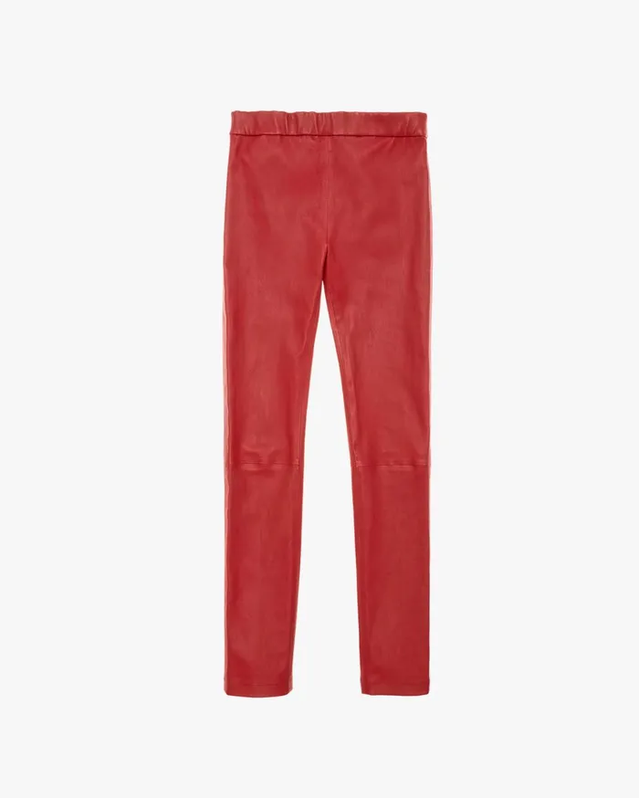 Women Leather Legging Lava Helmut Lang Pants