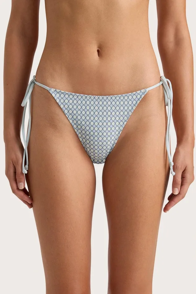 Women Leo Bikini Bottom Oliander Sky Blue Faithfull The Brand Swim Women Leo Bikini Bottom Oliander Sky Blue Faithfull The Brand Swim