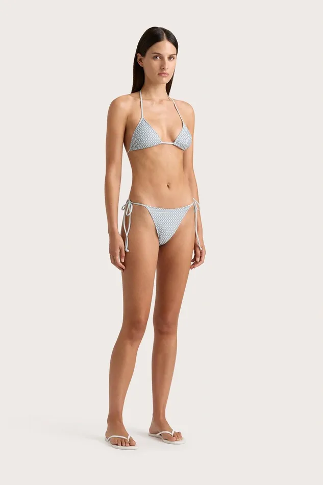 Women Leo Bikini Bottom Oliander Sky Blue Faithfull The Brand Swim Women Leo Bikini Bottom Oliander Sky Blue Faithfull The Brand Swim