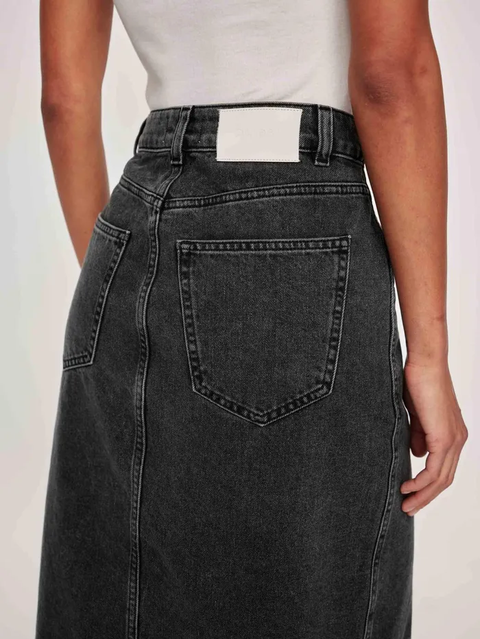 Women Lexie High Rise Denim Skirt Midi DL1961 Shorts Skirts