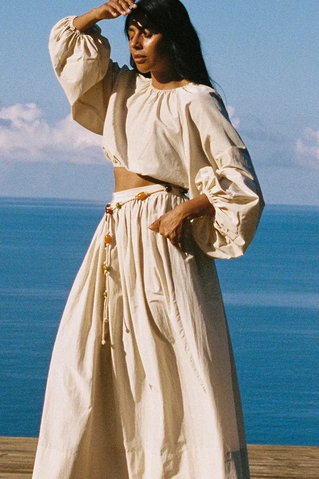 Women Lido Skirt Creme 8211 Final Sale Faithfull The Brand Skirts and Shorts Women Lido Skirt Creme 8211 Final Sale Faithfull The Brand Skirts and Shorts