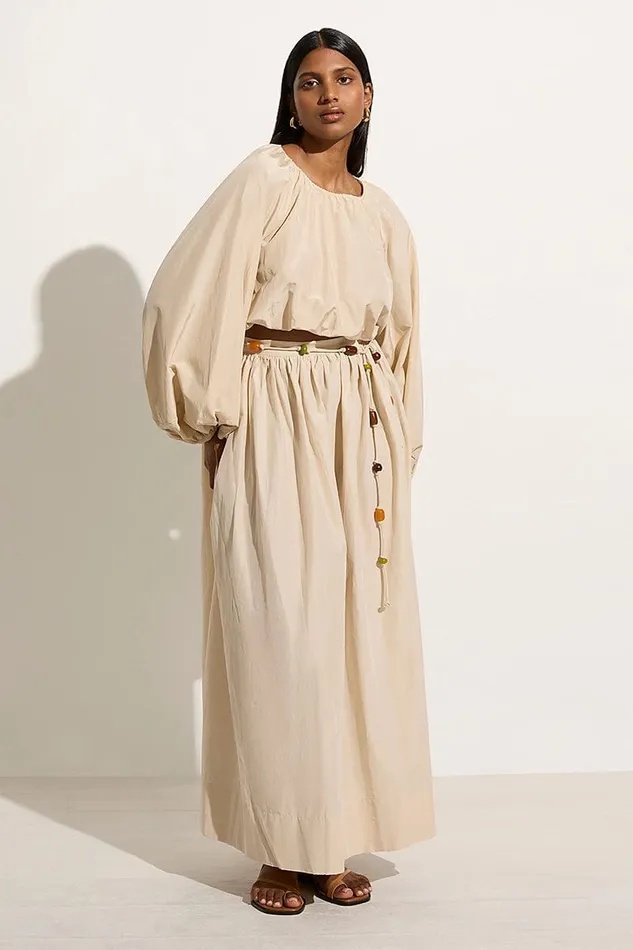 Women Lido Skirt Creme 8211 Final Sale Faithfull The Brand Skirts and Shorts Women Lido Skirt Creme 8211 Final Sale Faithfull The Brand Skirts and Shorts