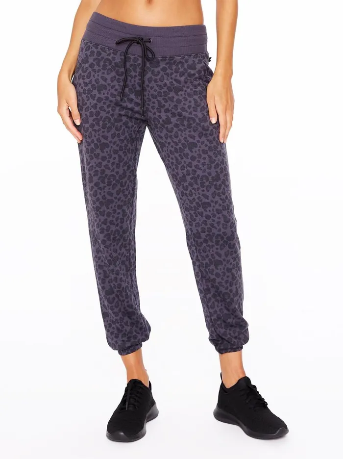 Women Loungewear Jessica Simpson Felicity Jogger In Black Painted Leopard Black Painted Leopard Women Loungewear Jessica Simpson Felicity Jogger In Black Painted Leopard Black Painted Leopard