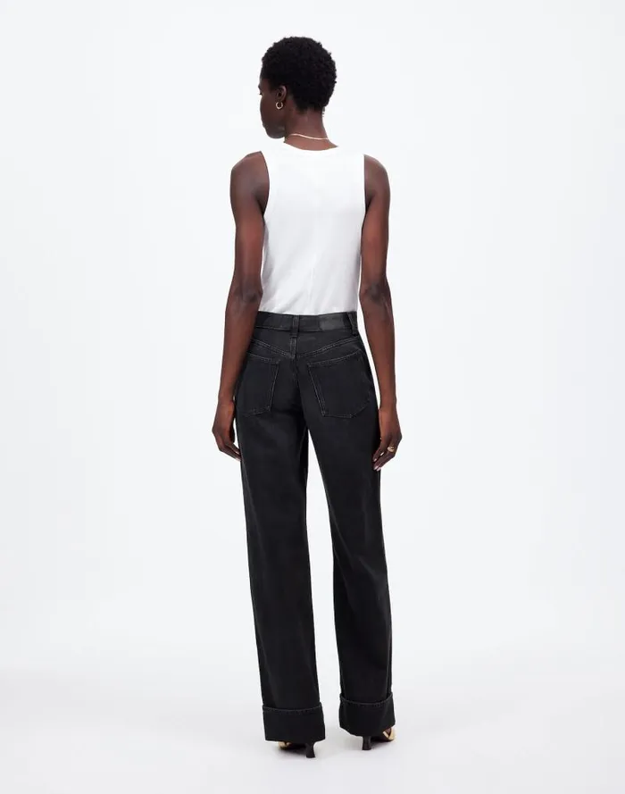 Women LowSlung Baggy Jeans Garza Wash Madewell Jeans