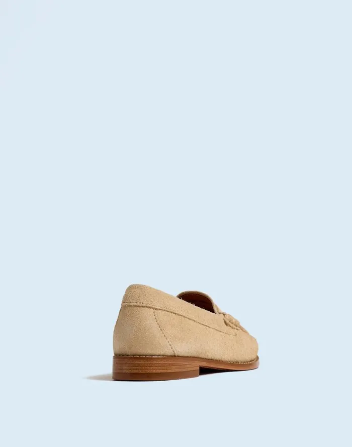 Women Madewell X GHBASS Whitney Weejuns Loafers Off White Madewell Flats and Loafers
