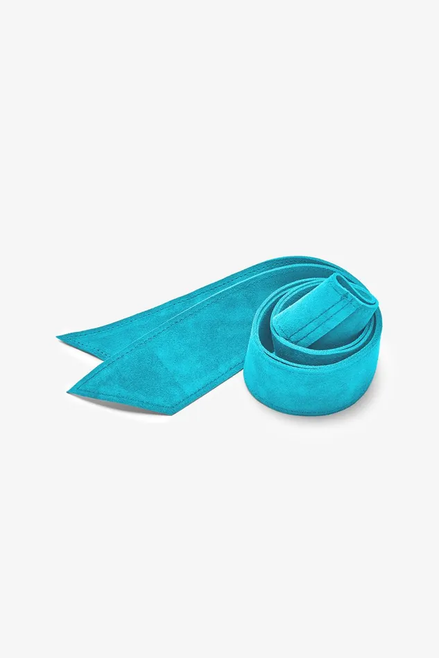 Women Malparmi Belts Colorful Suede Belt Pistachio