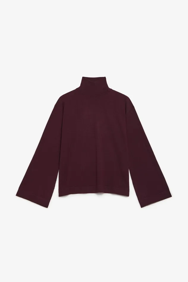 Women Malparmi Knitwear Colours Of The World Sweater Bordeaux