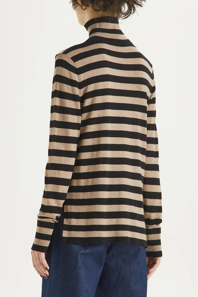 Women Malparmi Knitwear Soft Touch Sweater Blackgrey