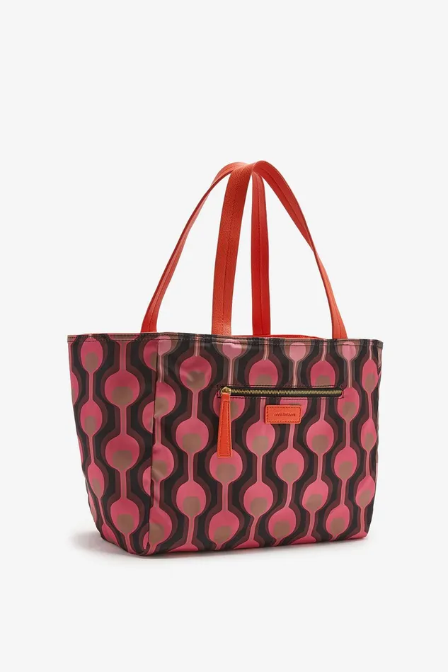 Women Malparmi Shopping Bag Double Face Shopping Bag Orange