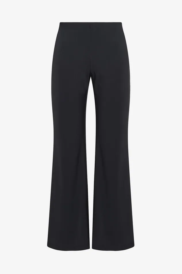Women Malparmi Trousers Soft Jersey Trousers Black