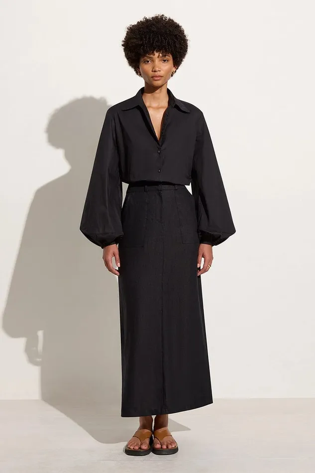 Women Managua Shirt Black 8211 Final Sale Faithfull The Brand Tops Women Managua Shirt Black 8211 Final Sale Faithfull The Brand Tops