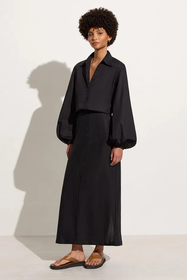Women Managua Shirt Black 8211 Final Sale Faithfull The Brand Tops Women Managua Shirt Black 8211 Final Sale Faithfull The Brand Tops