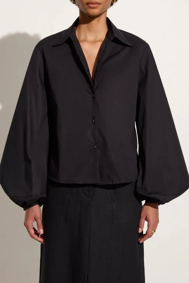 Women Managua Shirt Black 8211 Final Sale Faithfull The Brand Tops Women Managua Shirt Black 8211 Final Sale Faithfull The Brand Tops
