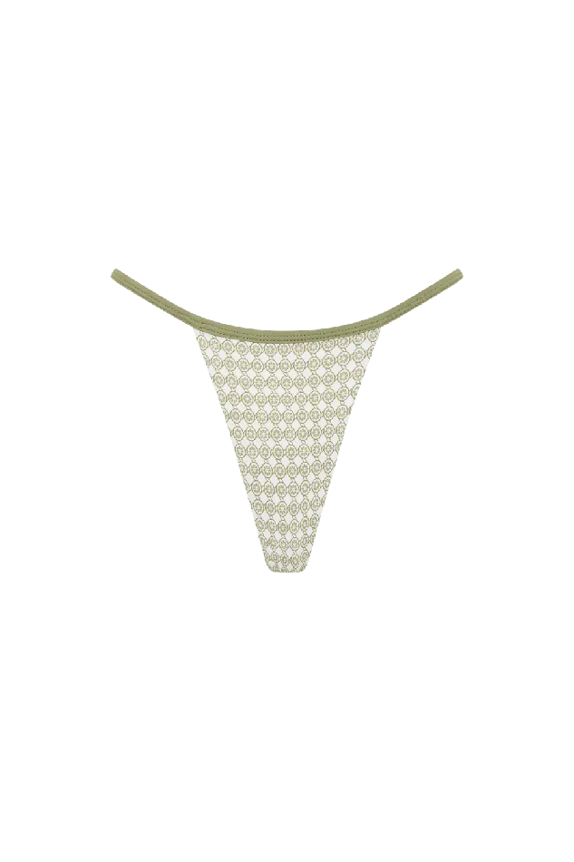 Women Manon Bikini Bottom Oliander Khaki Faithfull The Brand Swim Women Manon Bikini Bottom Oliander Khaki Faithfull The Brand Swim