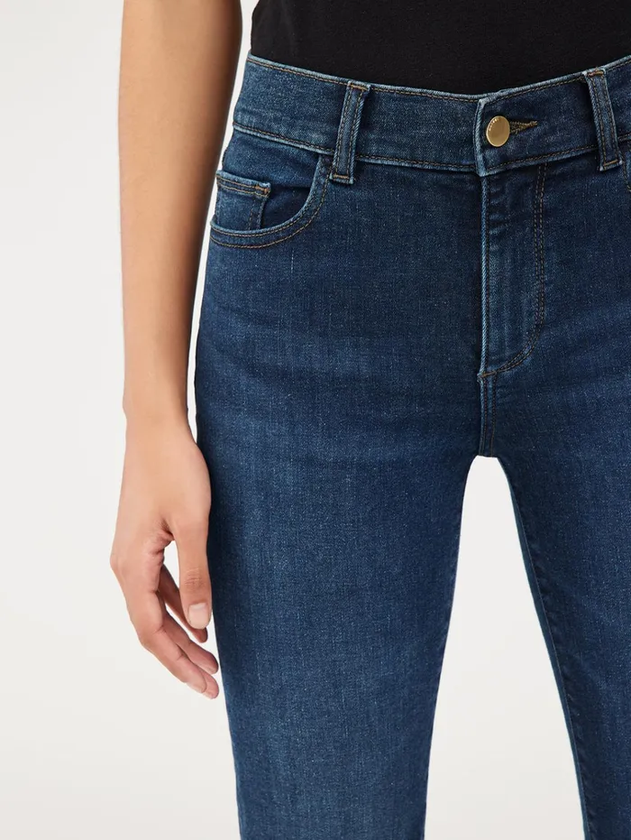 Women Mara Straight Mid Rise Instasculpt 31034 Jeans DL1961 Instasculpt