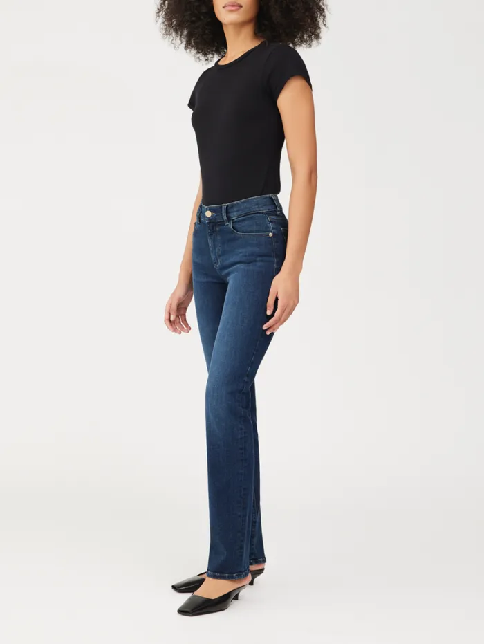 Women Mara Straight Mid Rise Instasculpt 31034 Jeans DL1961 Instasculpt