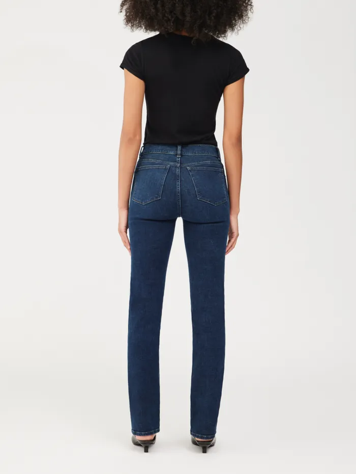 Women Mara Straight Mid Rise Instasculpt 31034 Jeans DL1961 Instasculpt