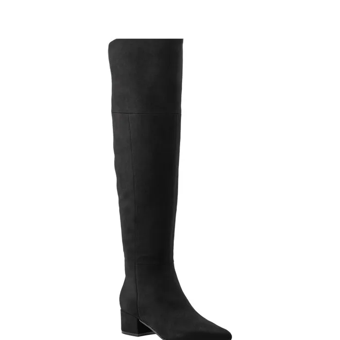 Women Marc Fisher Boots and Booties Lottie Over The Knee Boot Black