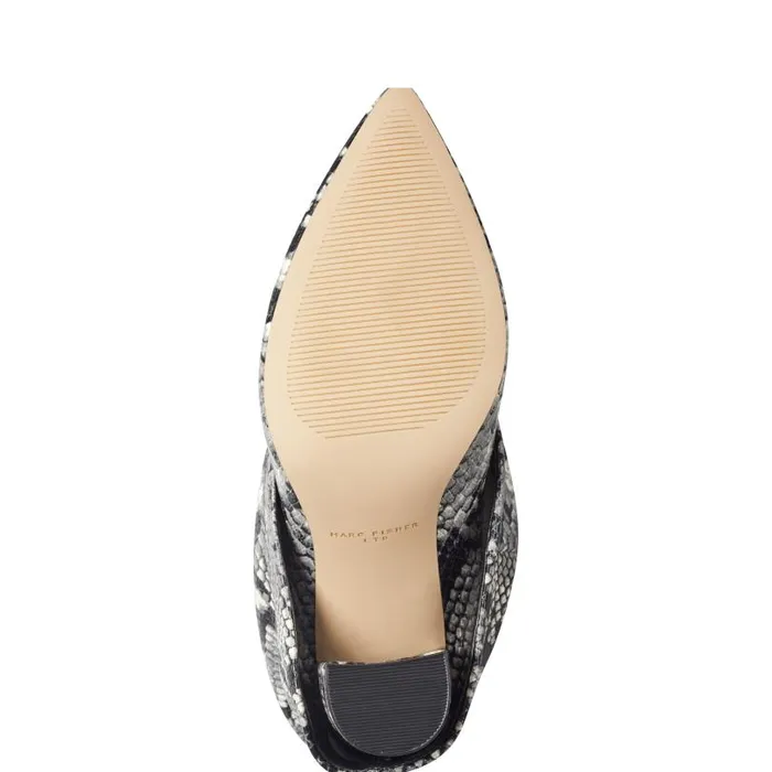 Women Marc Fisher Boots Lalita Foldover Dress Boot Snake Print