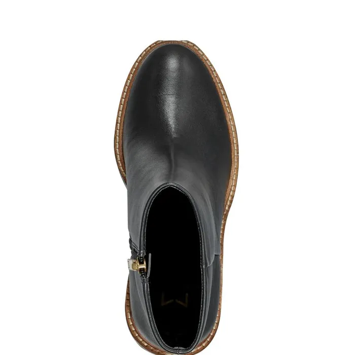 Women Marc Fisher Casual Boots Haleena Round Toe Bootie Black