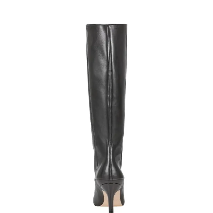 Women Marc Fisher Dress Boots Gentle Dress Boot Black Leather