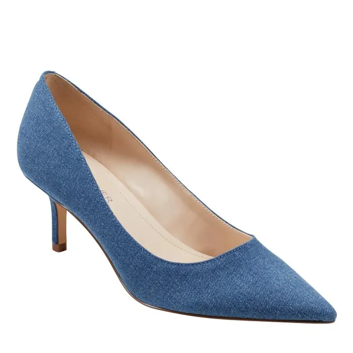 Women Marc Fisher Heels and Pumps Alola Pump Medium Blue