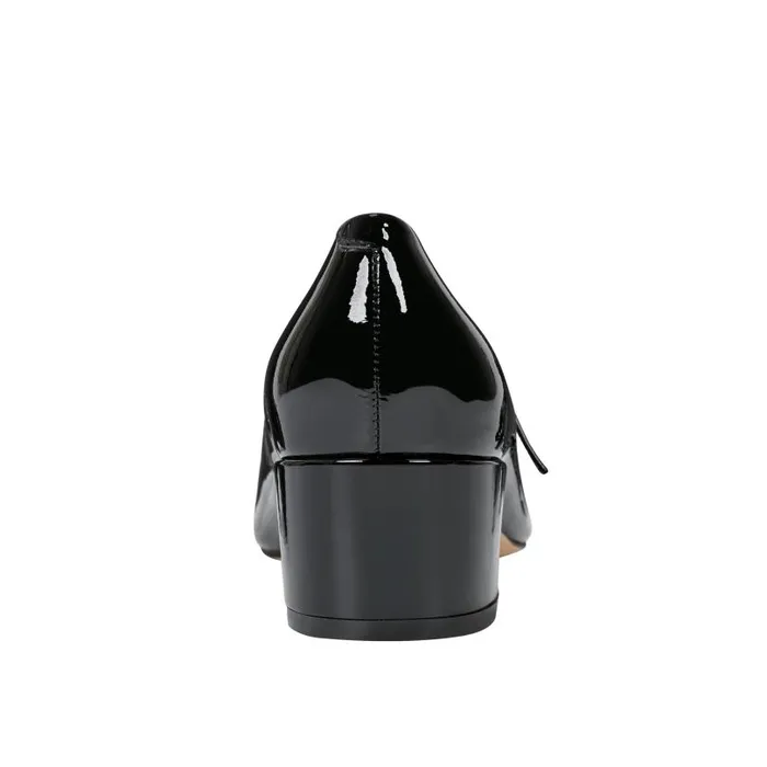 Women Marc Fisher Heels and Pumps Luccie Mary Jane Pump Black Patent Leather