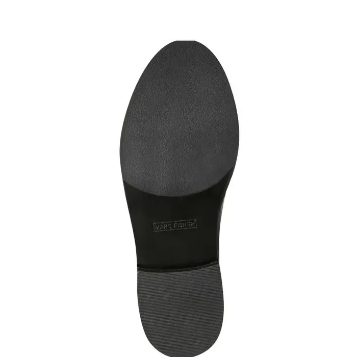 Women Marc Fisher Loafers and Flats Calisto Loafer Blacknaturalwhite