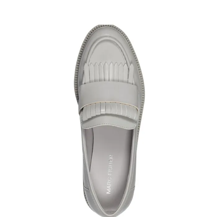 Women Marc Fisher Loafers and Flats Calixy Loafer Light Grey