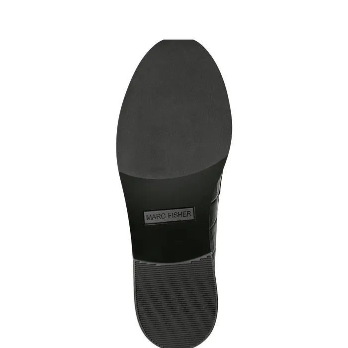 Women Marc Fisher Loafers and Flats Ilithia Loafer Black Croco