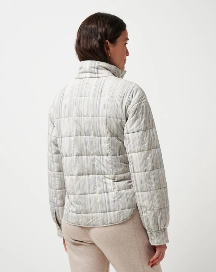 Women MARIN JACKET Oxford Tan Multi TravisMathew Jackets