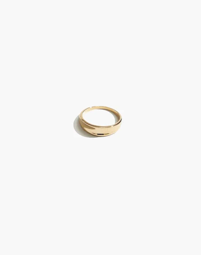 Women Maslo Jewelry Crescent Ring Gold Gold Madewell Jewelry