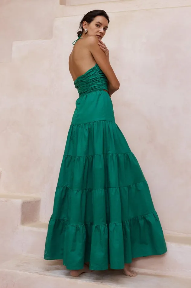 Women Maxi Dresses Runaway The Label ALYSIA MAXI DRESS Emerald
