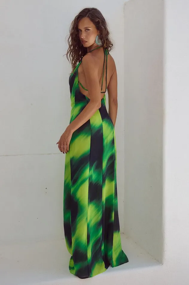 Women Maxi Dresses Runaway The Label ANISSA MAXI DRESS Lotus Print