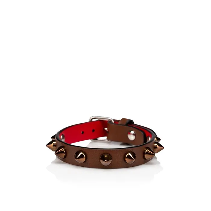 WomenMen Loubilink Bracelet Bracelet 8211 Calf Leather 8211 Nude 7 Nude Christian Louboutin Bracelets WomenMen Loubilink Bracelet Bracelet 8211 Calf Leather 8211 Nude 7 Nude Christian Louboutin Bracelets