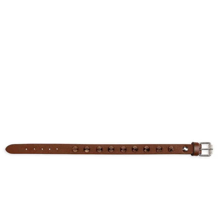 WomenMen Loubilink Bracelet Bracelet 8211 Calf Leather 8211 Nude 7 Nude Christian Louboutin Bracelets